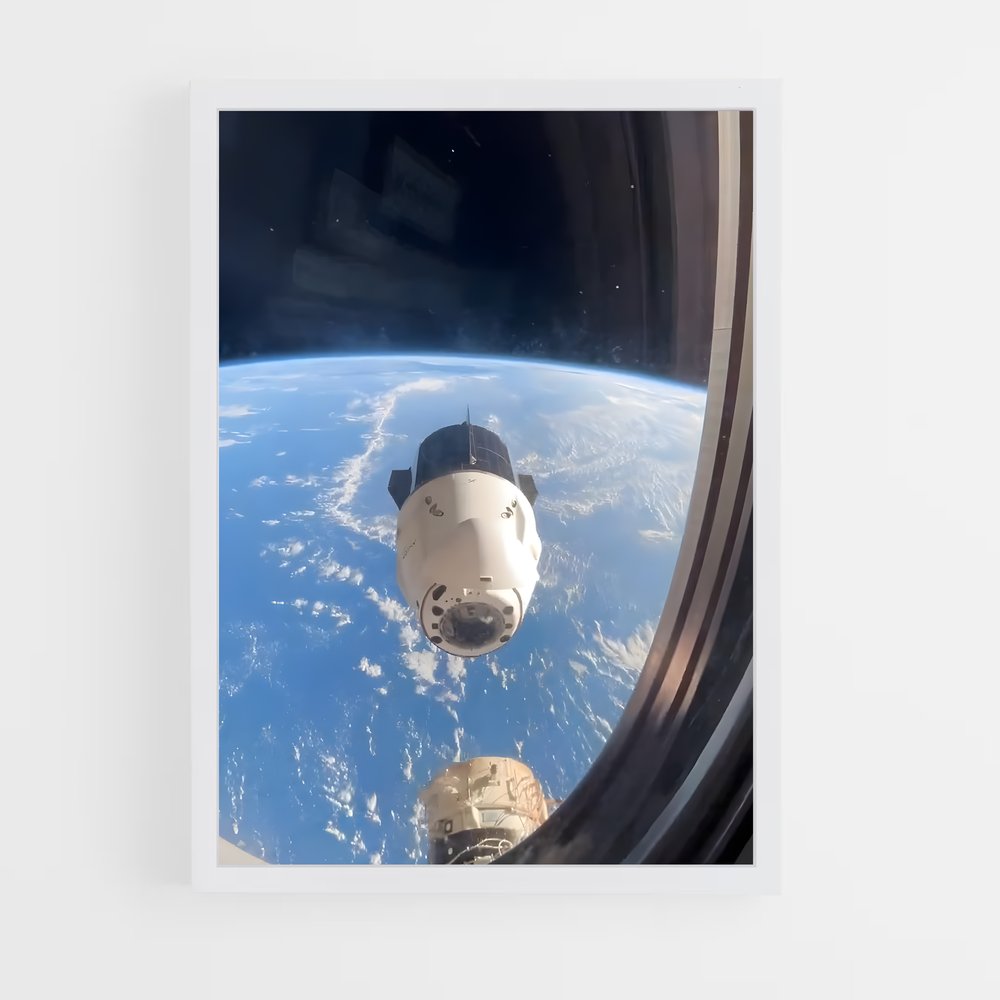 Poster SpaceX dans l'Univers – affiche Astronomie (vue 3)